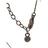 Image 7 : Chanel Silver Gem CC Necklace