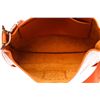 Image 8 : Hermes Orange Epsom Leather Evelyne GM Hobo Bag