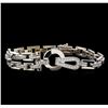 Image 1 : 1.21 ctw Diamond Bracelet - 14KT White Gold