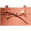 Image 6 : Mansur Gavriel Pink Patent Leather Bow Accent Sun Tote Handbag