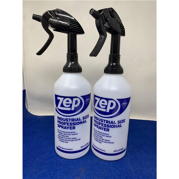 ZEP Industrial Size Professional Sprayer Bottles (2 x 1.42L)