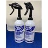 Image 1 : ZEP Industrial Size Professional Sprayer Bottles (2 x 1.42L)