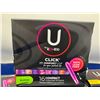 Image 2 : U by Kotex Assorted Tampons (4 x 16)