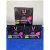 Image 1 : U by Kotex Assorted Tampons (4 x 16)