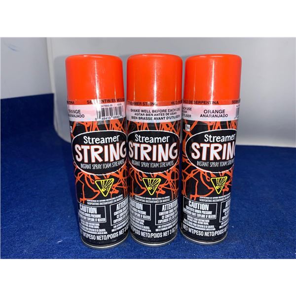 Streamer String Instant Spray Foam Streamers (3 x 3oz)