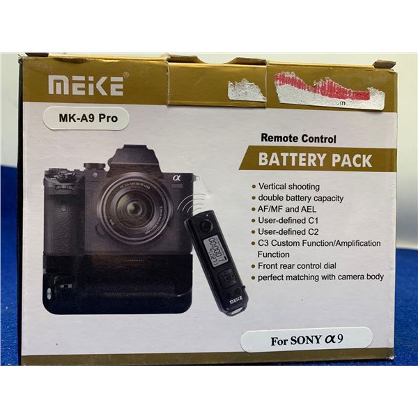 Neke MK-A9 Pro Remote Control Battery Pack for Sony 9