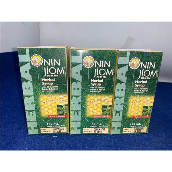 Nin Jiom Herbal Syrup (3 x 150ml)