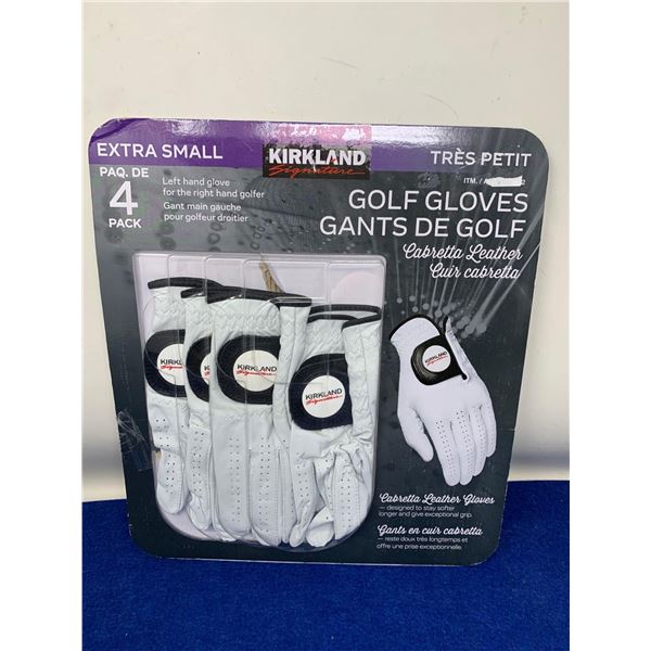 Kirkland Extra Small, Left Hand Golf Gloves (4pk)