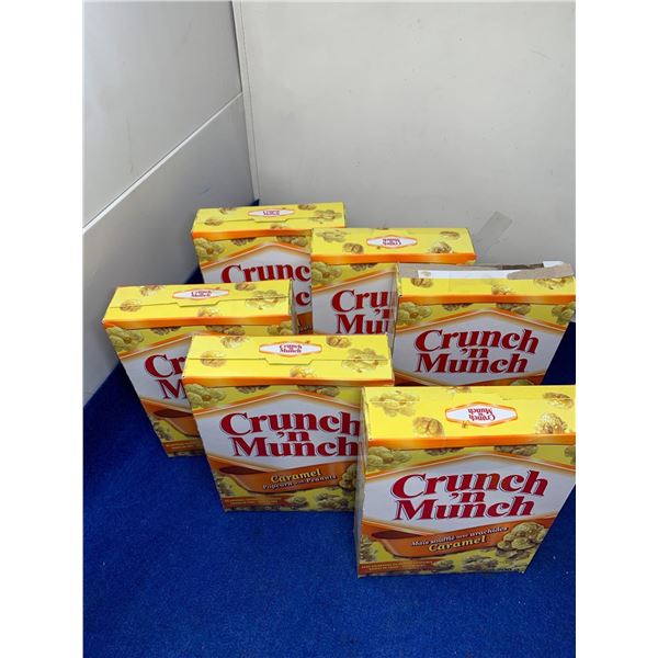 Crunch n' Munch Caramel Popcorn with Peanuts (6 x 200g)
