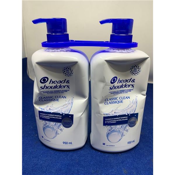 Head & Shoulders Classic Clean Shampoo (2ct)