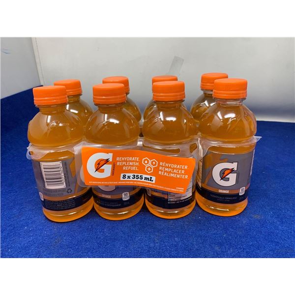 Gatorade Electrolyte Beverage (8 x 355ml) orange