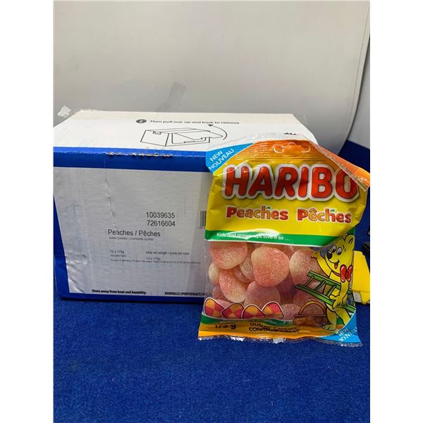 Haribo Peaches Candy (12 x 175g)