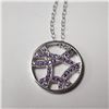 Image 1 : Silver Cz 18" Necklace, Suggested Retail Value $100