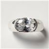Image 1 : Silver Cubic Zirconia Ring, Suggested Retail Value $100