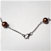 Image 3 : Silver Pearl 18" Necklace, Suggested Retail Value $240