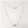 Image 1 : Silver 18" Necklace, Suggested Retail Value $60
