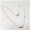Image 2 : Silver 18" Necklace, Suggested Retail Value $60