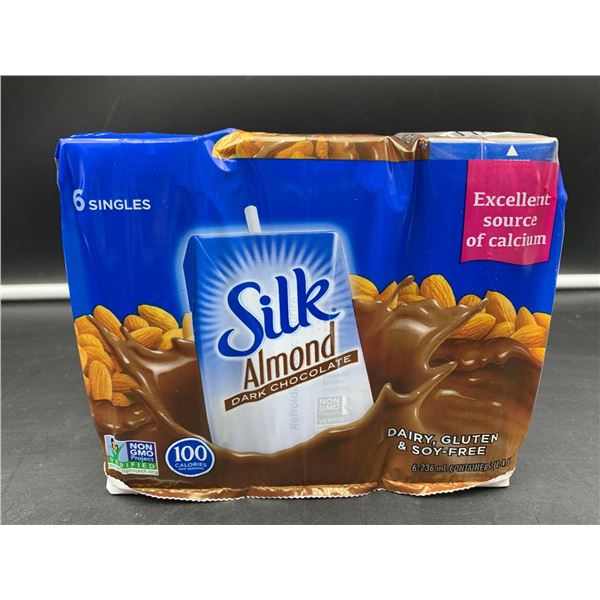 Silk Almond Dark Chocolate Dairy Free Beverage (6 x 236g)