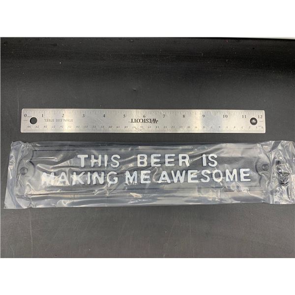 Beer Home Decor Wrought Iron sign