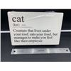 Image 1 : Cat Home Decor Sign