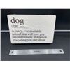 Image 1 : Dog Home Decor Sign
