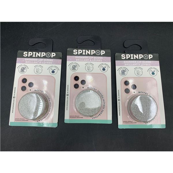 SpinPop Shimmer Lip Gloss (3ct)