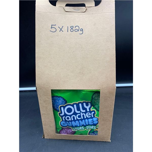 Jolly Rancher Gummies Sours (5 x 182g)
