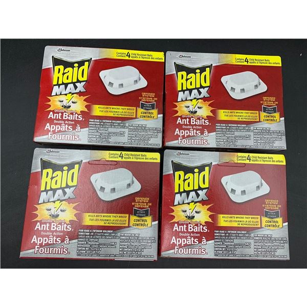 Raid Max Ant Baits (4 x 4)