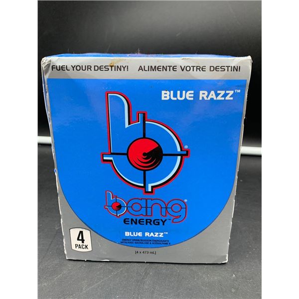 Bang Energy-Blue Razz Energy Drink (4 x 473ml)
