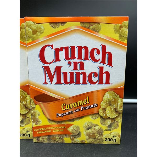 Crunch 'n Munch Caramel Popcorn with Peanuts (6 x 200g)
