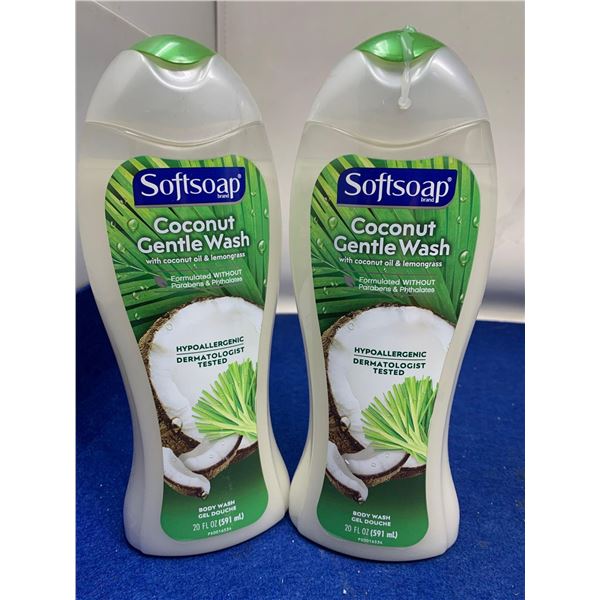 Softsoap Coconut Gentle Wash (2 x 591ml)