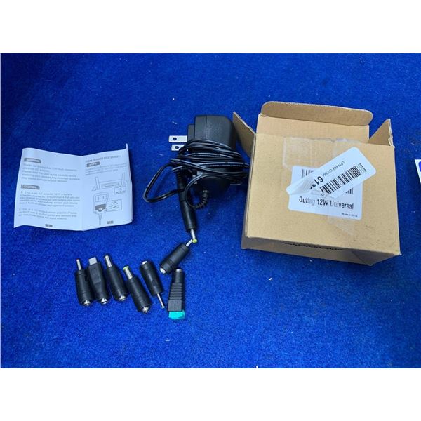 12w Universal Attachements and Charger