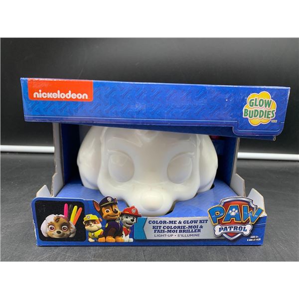 Paw patrol color me and glow kit