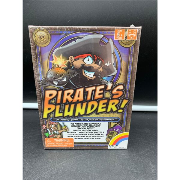 Pirate's plunder board game