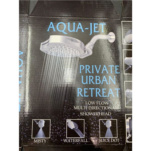 Aqua jet private urban retreat shower head
