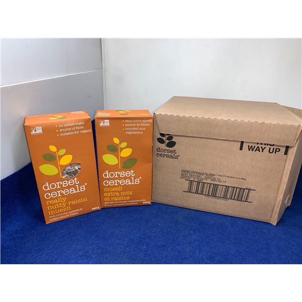 Dorset Cereals Really Nutty Raisin Muesli 8x560g