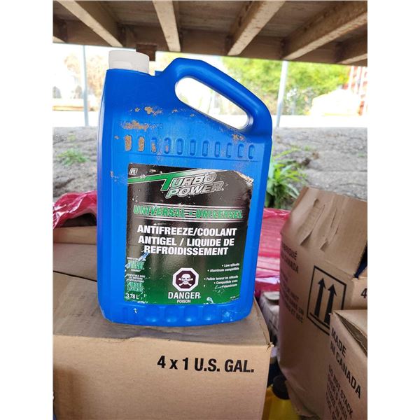 Assorted Antifreeze / Coolant 4 x 3.78L