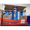 Image 1 : CASE LOT - Pringles Salt and vinegar 14 x 156g