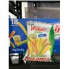 Image 2 : CASE LOT - Veggie straws original 18 x 28g