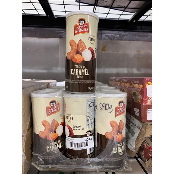 CASE LOT - Krispy kernels Caramel twist 9 x 290g