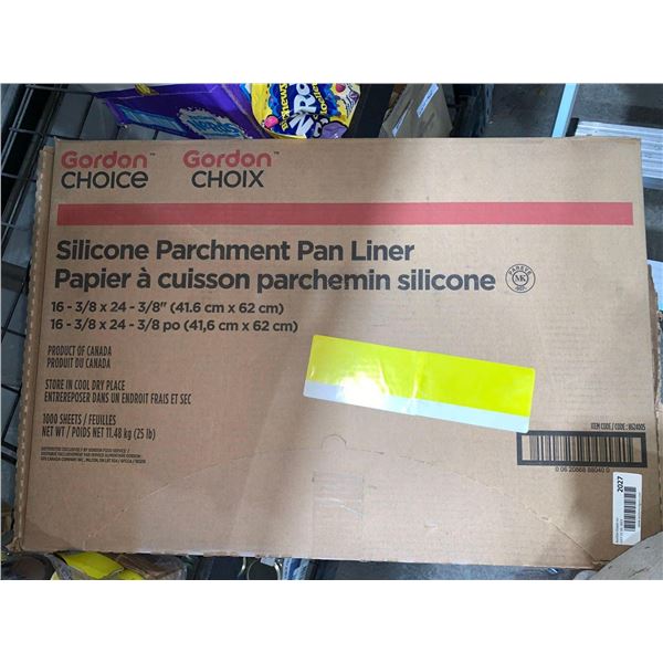 CASE LOT - Silicone parchment pan liner