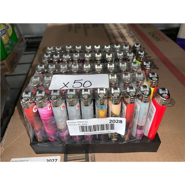 CASE LOT - Bic Lighters 50 count