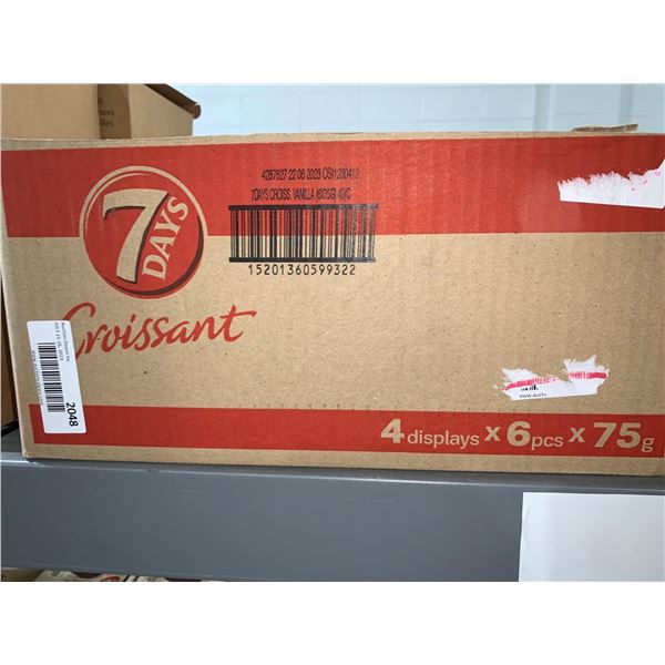 CASE LOT - 7 days croissant 4 x 6 x 75g