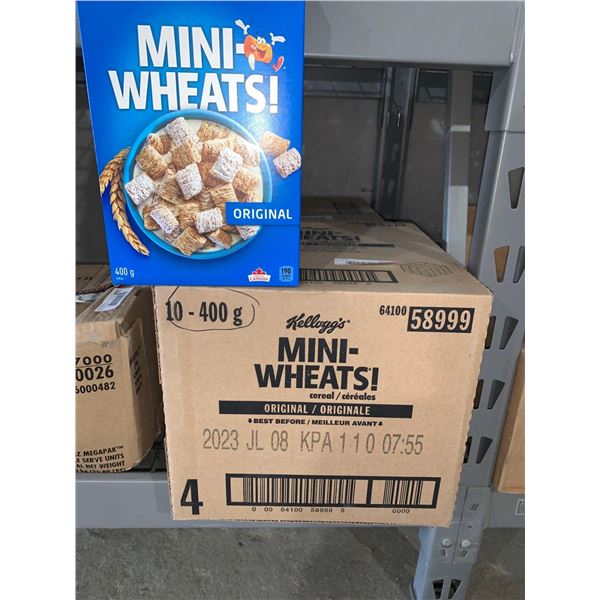 CASE LOT - Mini wheats original 10 x 400g