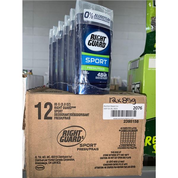CASE LOT - Right guard sport 12 x 85g