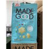 Image 2 : CASE LOT - Made good star puffed crackers 2 x 12 x 121g