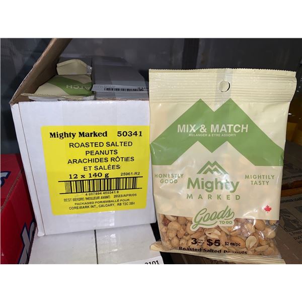 CASE LOT - Roasted salted nuts 12 x 140g