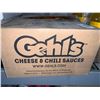 Image 1 : CASE LOT - Gehl's cheese and chili sauces 22.5lbs