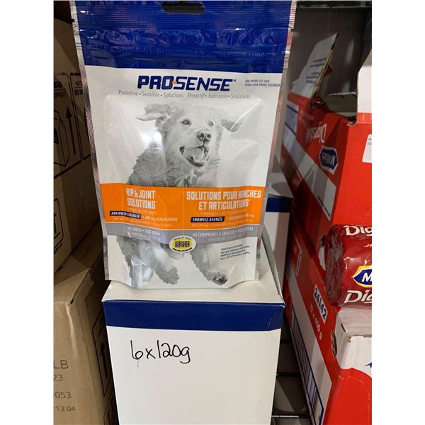 CASE LOT - Pro sense hip and joint solutions 6 x 120g