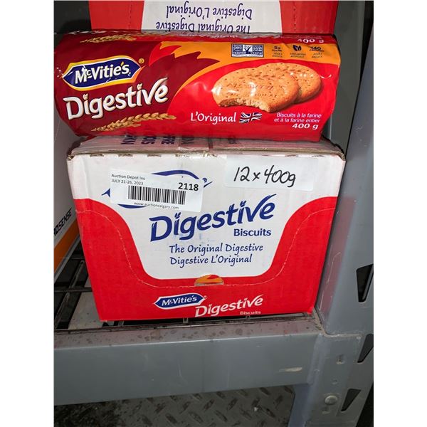 CASE LOT - Mcvities digestive biscuits